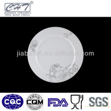 10.5'' elegant antique chinese round decorative fruit plate